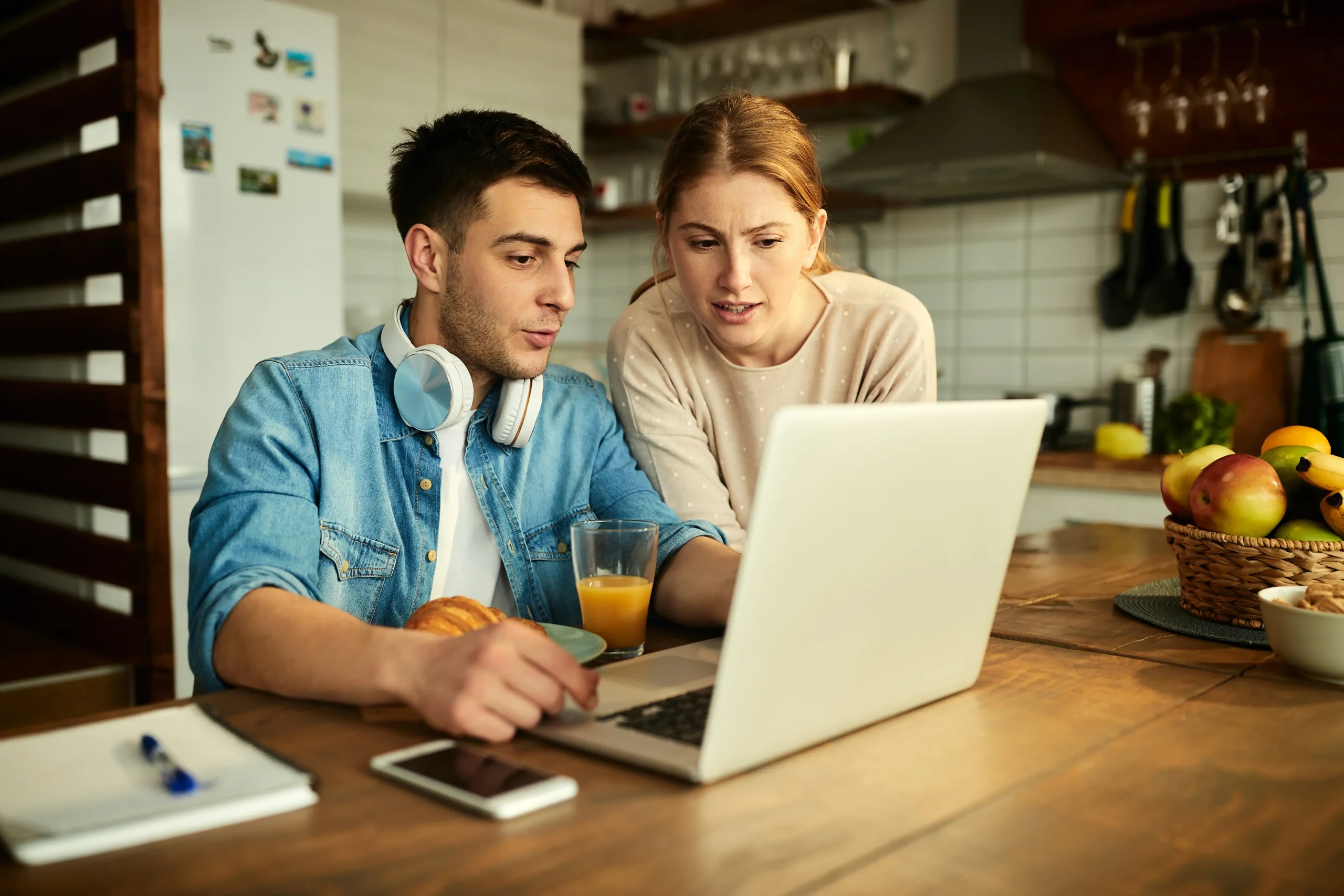 Couple researching what solar battery size would be best for their home