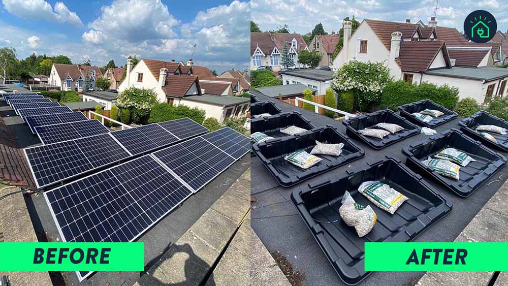 Flat Roof Solar Panels jpg