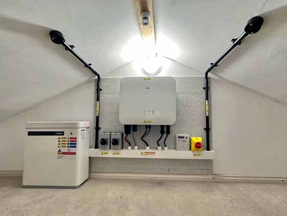 GoodWe inverter and goodwe battery installation jpg