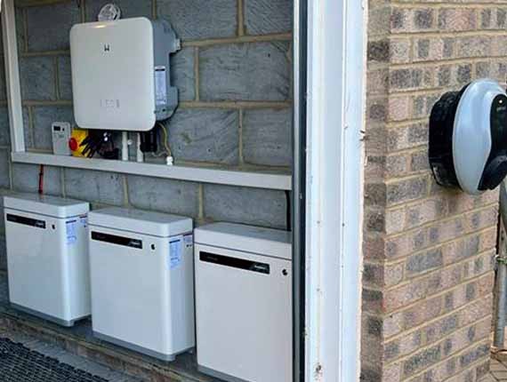 Goodwe inverter and battery installation jpg