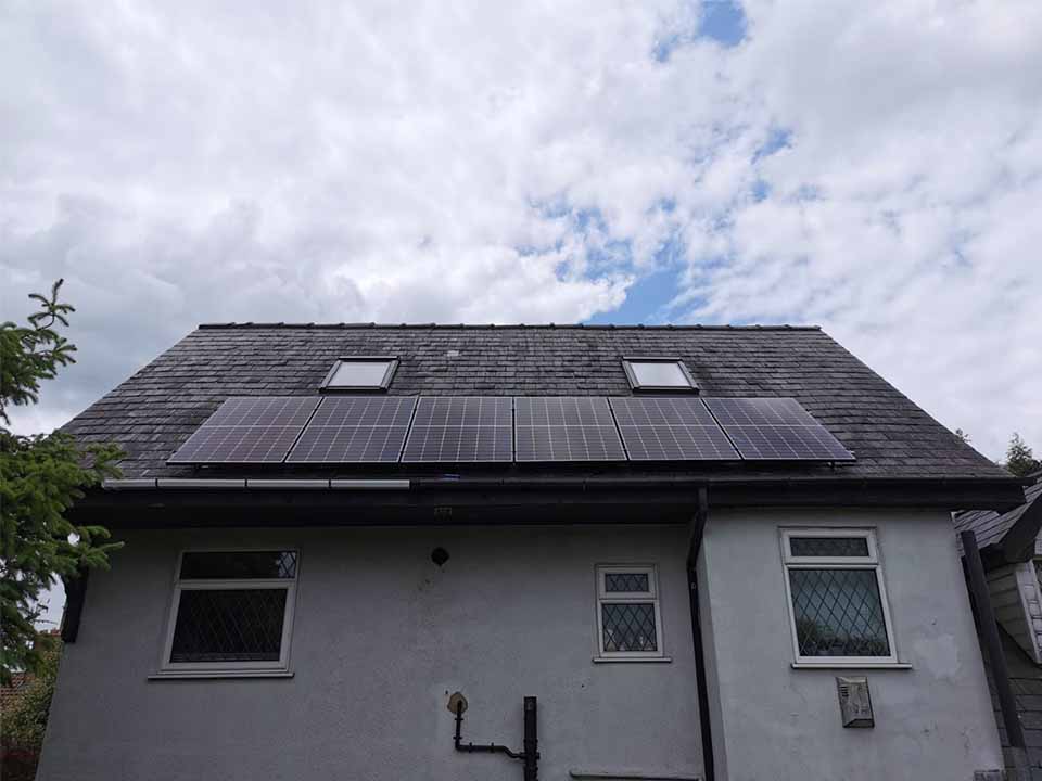 Longi Solar Panels Install jpg