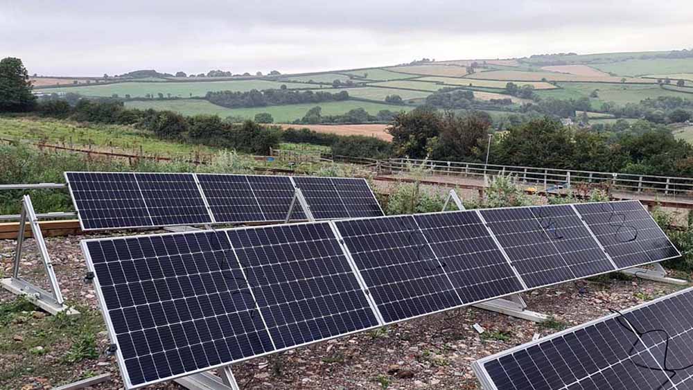 Metal Frames Solar Panel Mounts jpg