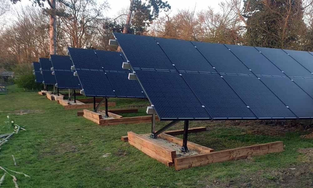 Off Grid Ground Mounted Solar Panels jpg