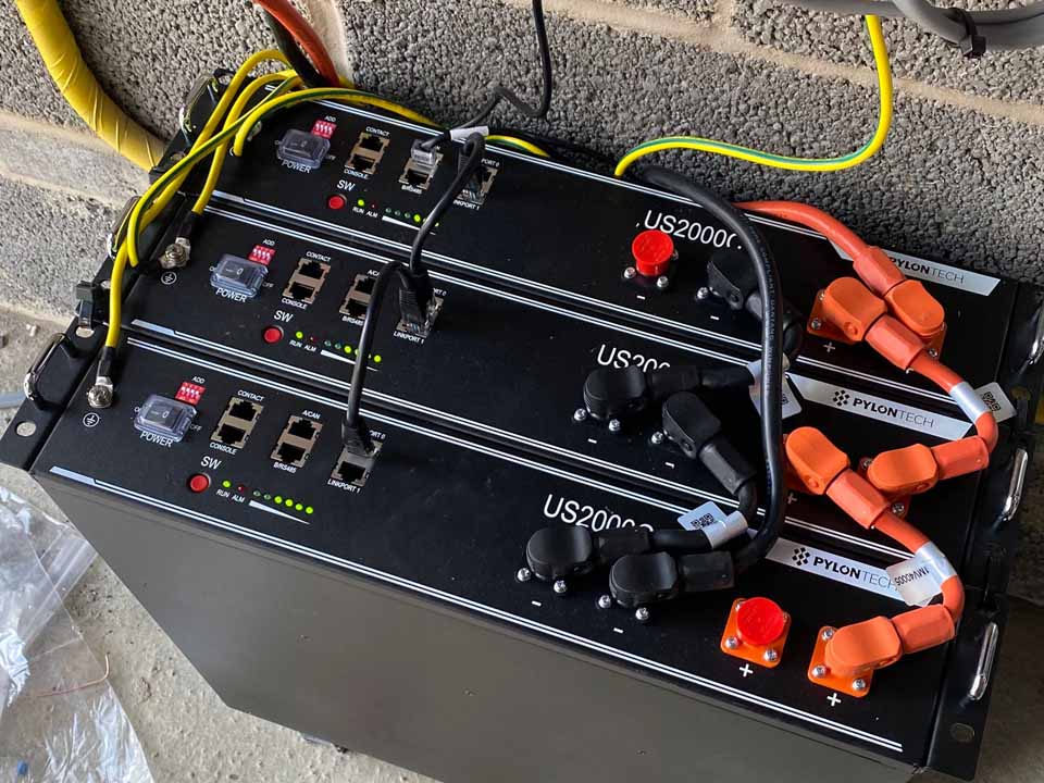 Pylontech US Battery Installation jpg