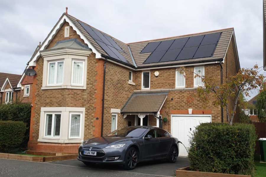 Charge your Electric Car with Solar Energy