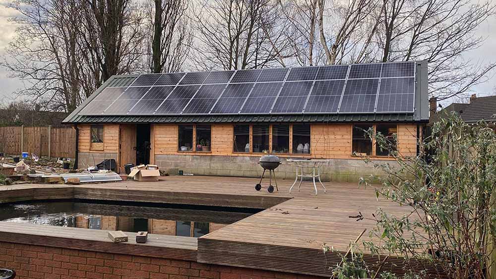 Solar Panels On Metal trapezoidal roofs jpg
