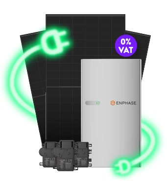 enphase solar pv system with battery storage and optimisers png