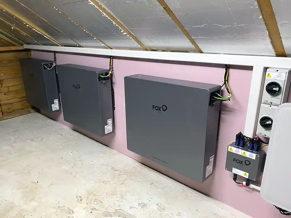 fox ess battery installation EP webp