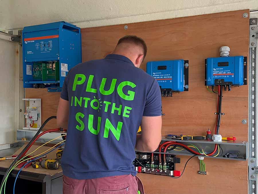 off grid commercial case study installation jpg