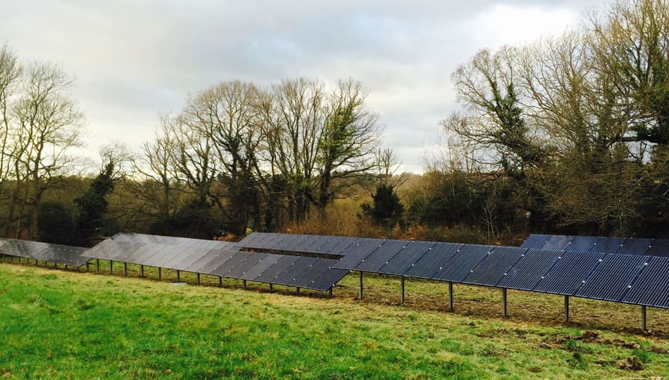 Solar PV installation in Lewes, Sussex