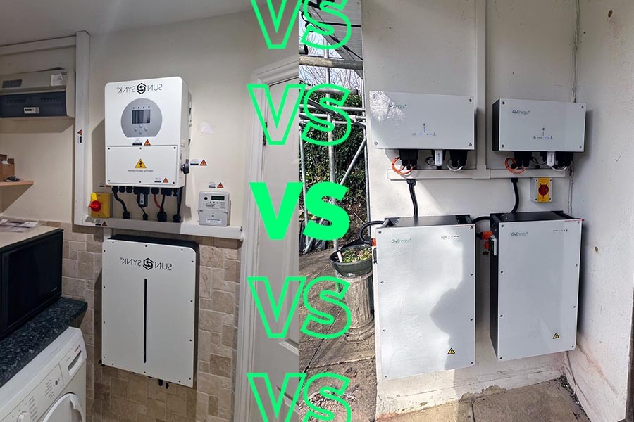 sunsynk or givenergy solar installation jpg